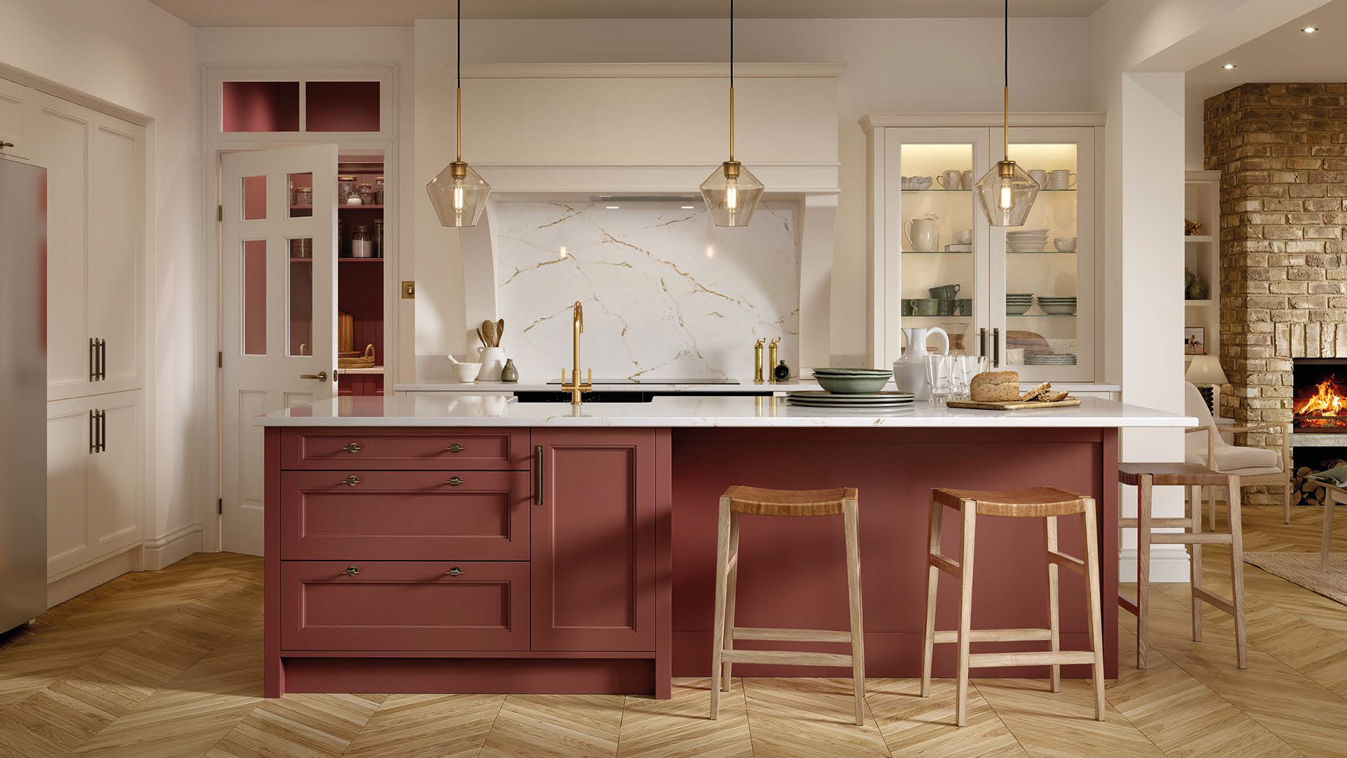 kitchen designed by Inline Design Studio in Newton Abbot